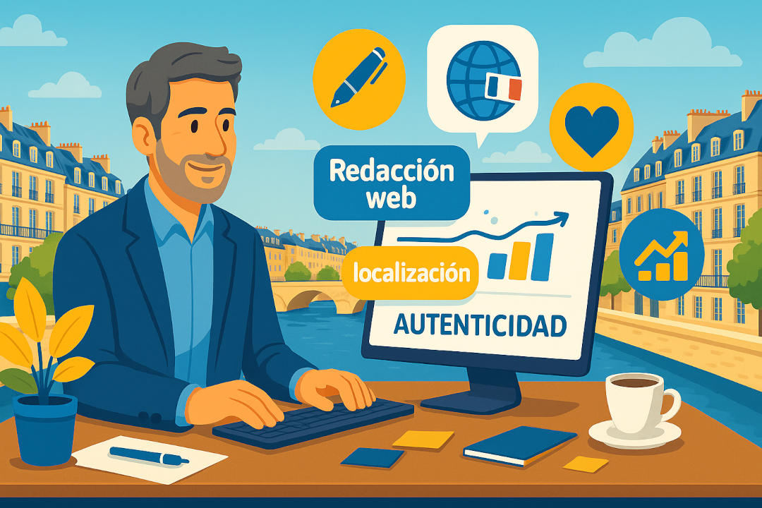 redacción web mercado francés