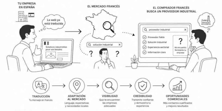 Traducir web francés SEO